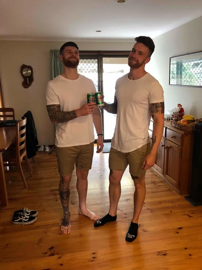 My Brother Just Travelled Half Way Round The World And We're Wearing The Same F*cking Clothes