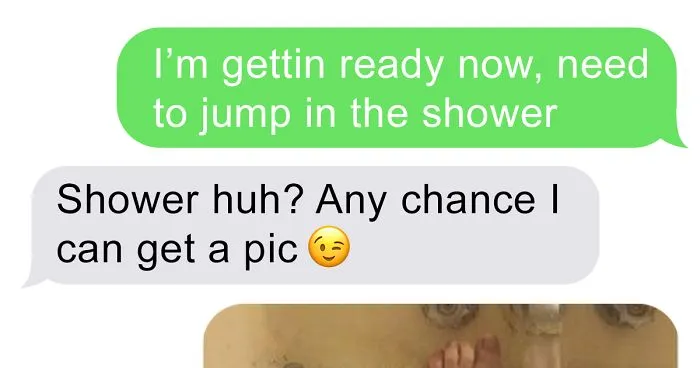 Guy Asks His 'Crush' For Sexy Shower Pics, Gets More Than He Bargained For
