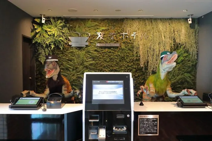 Un Hotel En Tokio Tiene Una Recepción Que Funciona Con Robots Dinosaurios