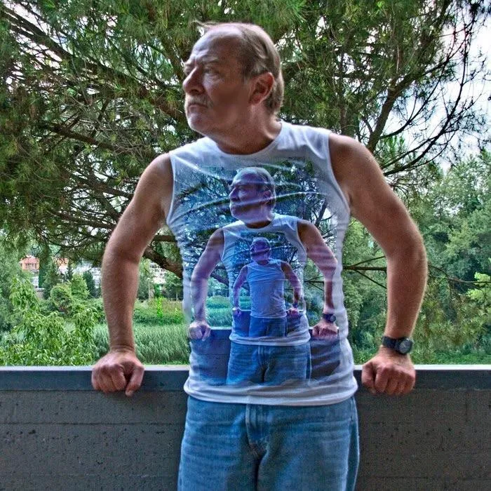 Mi padre acaba de aprender a usar photoshop