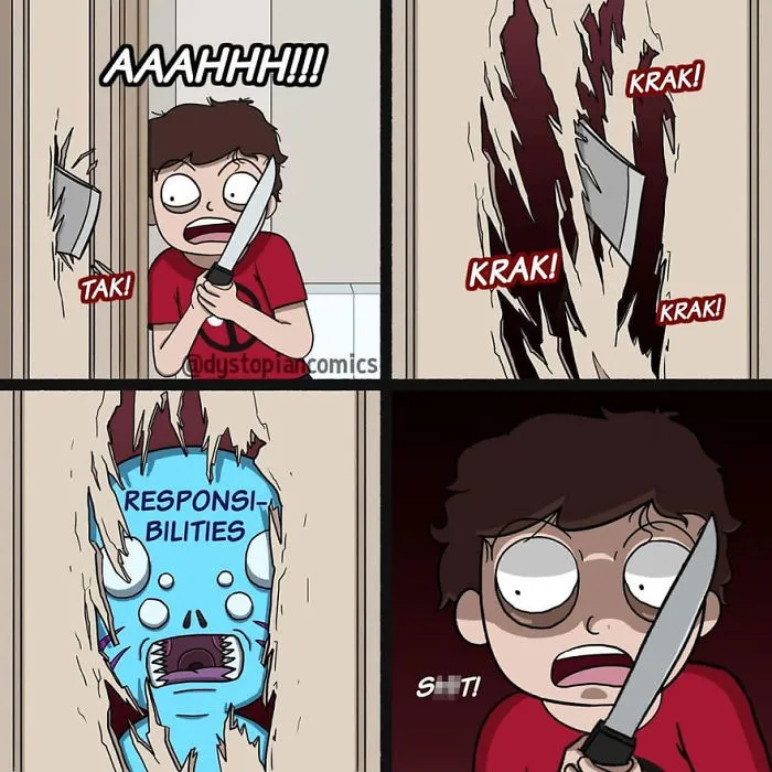 40 Of My Darkest Ideas Turned Into Comics (NSFW)