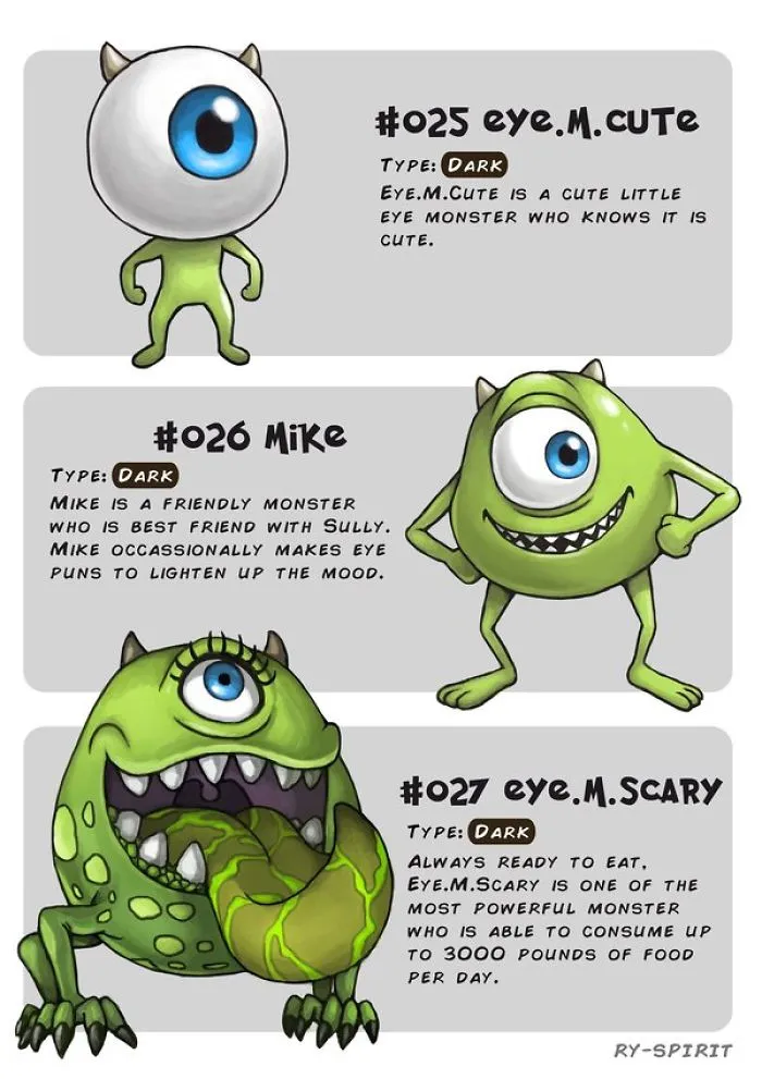 I Turned 19 Famous Disney Characters Into Evolving Pokemon
