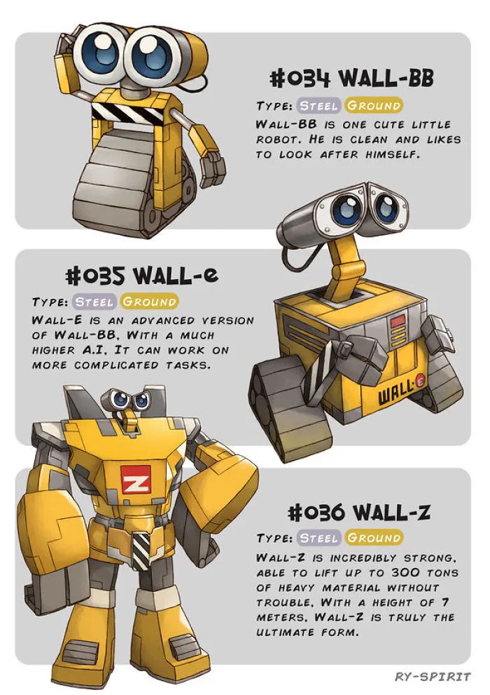 I Turned 19 Famous Disney Characters Into Evolving Pokemon