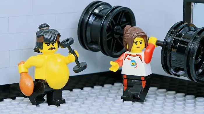 Brick Channel Lego Ninja Go Gym Not Fail: Goodbye Fat Ninja