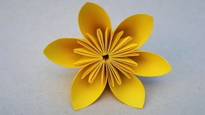 How To Make A Simple Kusudama Paper Flower || Origami Kusudama Flower || Paper Crafts
