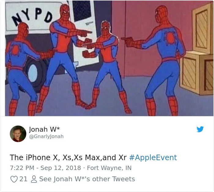 Apple Reveals Its Newest iPhone, The Internet Reacts With 62 Hilarious Memes