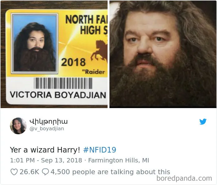 High School Lets Seniors Wear Costumes For Their Student ID Pics, Ace This Year (65 Pics)