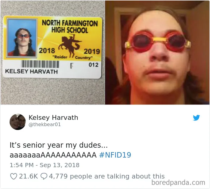 High School Lets Seniors Wear Costumes For Their Student ID Pics, Ace This Year (65 Pics)