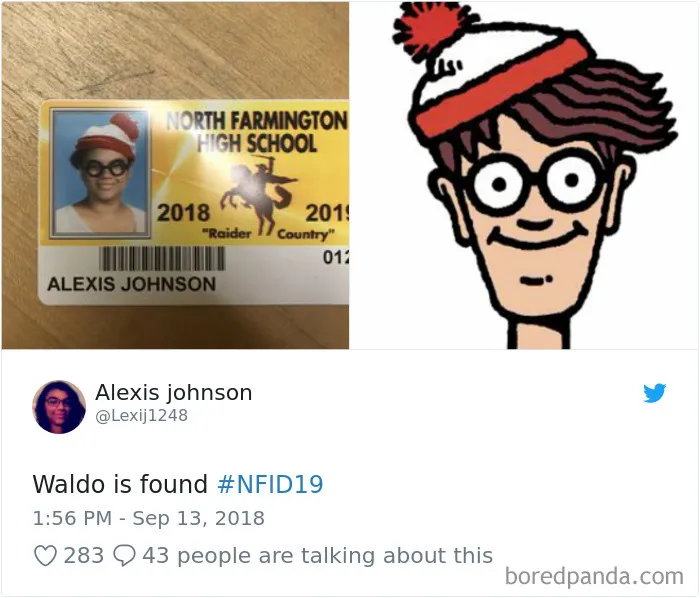 High School Lets Seniors Wear Costumes For Their Student ID Pics, Ace This Year (65 Pics)