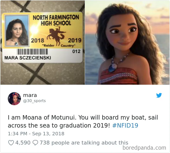High School Lets Seniors Wear Costumes For Their Student ID Pics, Ace This Year (65 Pics)