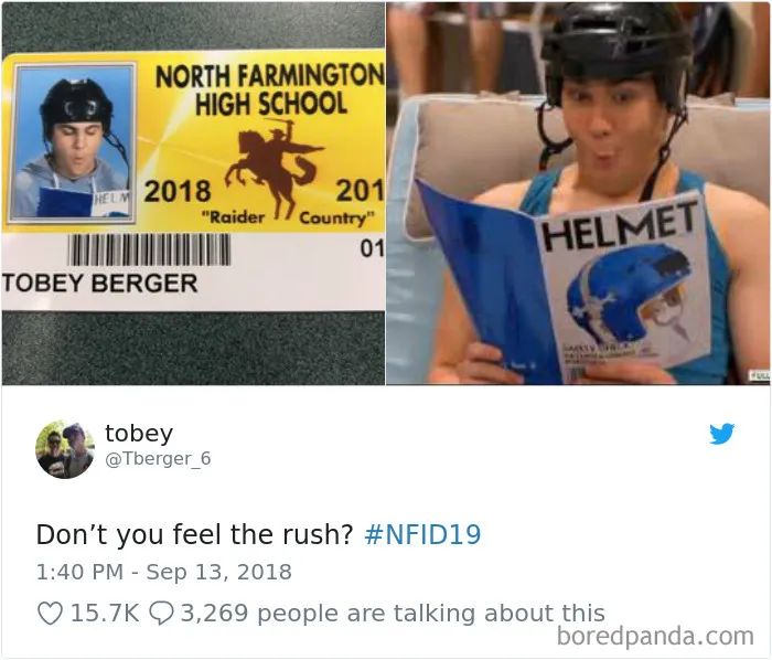 High School Lets Seniors Wear Costumes For Their Student ID Pics, Ace This Year (65 Pics)
