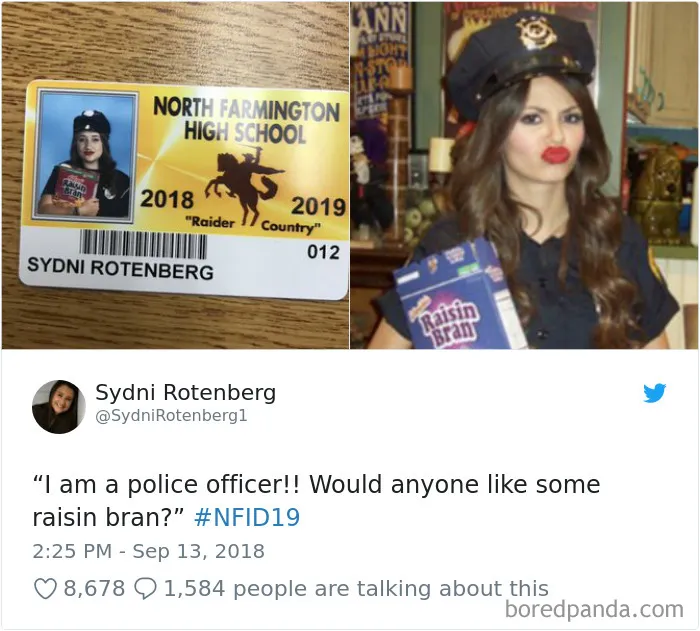 High School Lets Seniors Wear Costumes For Their Student ID Pics, Ace This Year (65 Pics)