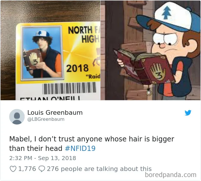 High School Lets Seniors Wear Costumes For Their Student ID Pics, Ace This Year (65 Pics)