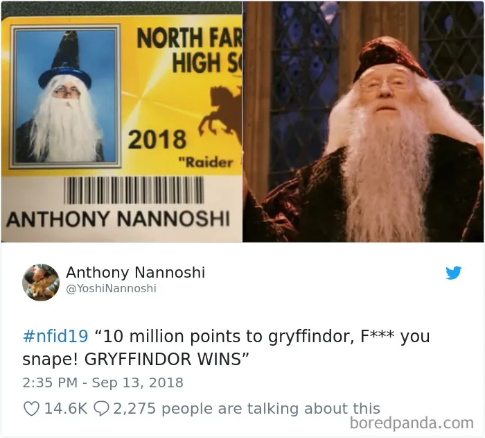 High School Lets Seniors Wear Costumes For Their Student ID Pics, Ace This Year (65 Pics)