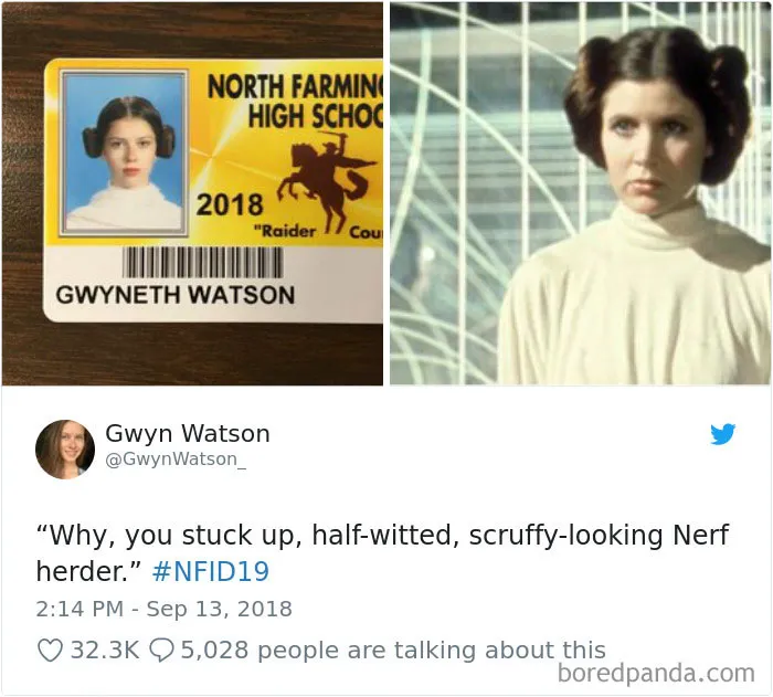 High School Lets Seniors Wear Costumes For Their Student ID Pics, Ace This Year (65 Pics)