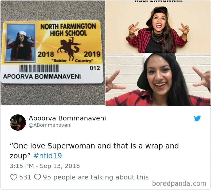 High School Lets Seniors Wear Costumes For Their Student ID Pics, Ace This Year (65 Pics)