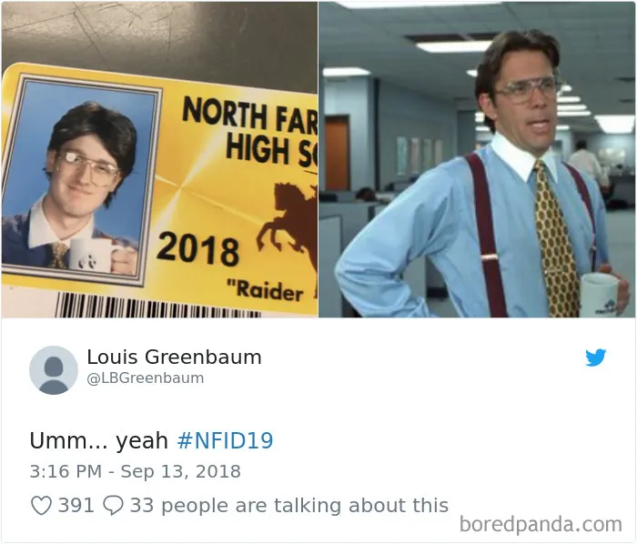High School Lets Seniors Wear Costumes For Their Student ID Pics, Ace This Year (65 Pics)