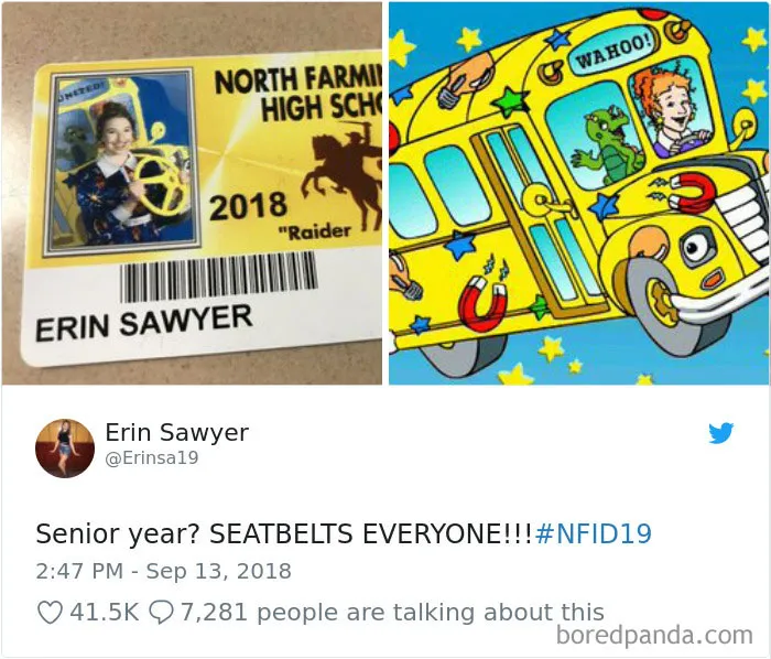 High School Lets Seniors Wear Costumes For Their Student ID Pics, Ace This Year (65 Pics)