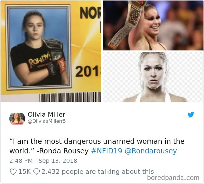 High School Lets Seniors Wear Costumes For Their Student ID Pics, Ace This Year (65 Pics)