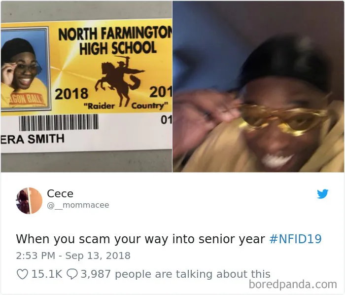 High School Lets Seniors Wear Costumes For Their Student ID Pics, Ace This Year (65 Pics)