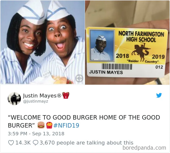 High School Lets Seniors Wear Costumes For Their Student ID Pics, Ace This Year (65 Pics)