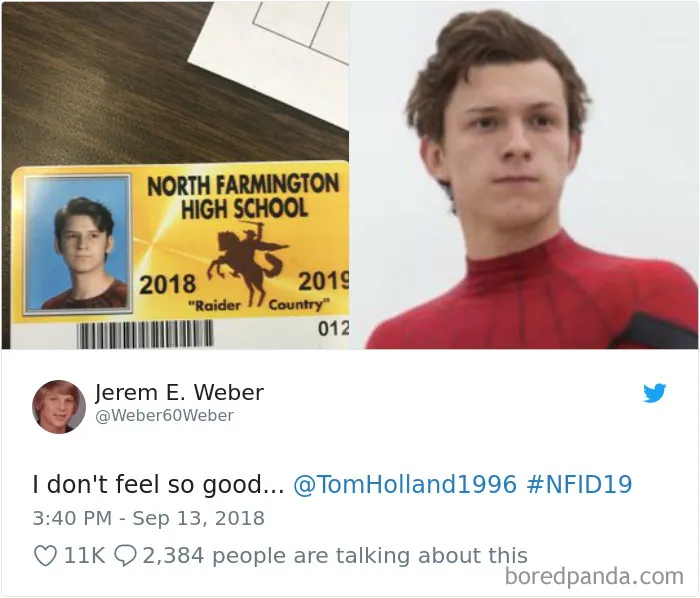High School Lets Seniors Wear Costumes For Their Student ID Pics, Ace This Year (65 Pics)