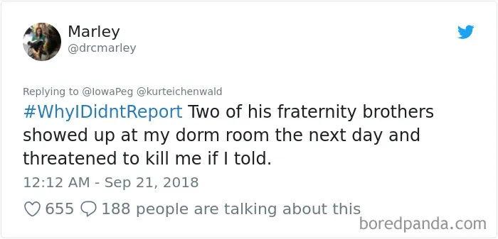 Trump Asks “Why Didn’t They Call The FBI 36 Years Ago?” Gets Shut Down With #WhyIDidntReport Tweets