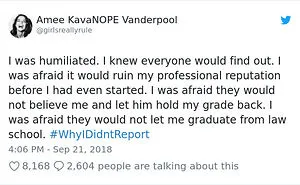 Trump Asks “Why Didn’t They Call The FBI 36 Years Ago?” Gets Shut Down With #WhyIDidntReport Tweets