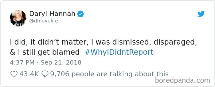 Trump Asks “Why Didn’t They Call The FBI 36 Years Ago?” Gets Shut Down With #WhyIDidntReport Tweets
