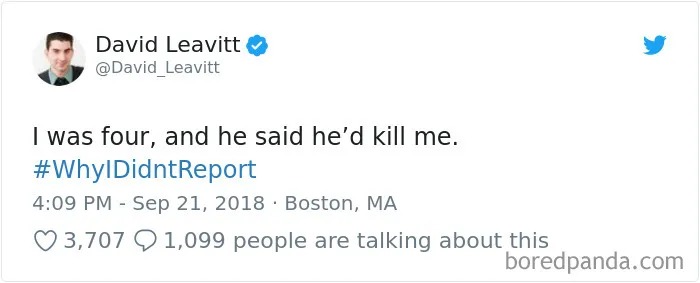 Trump Asks “Why Didn’t They Call The FBI 36 Years Ago?” Gets Shut Down With #WhyIDidntReport Tweets