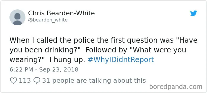 Trump Asks “Why Didn’t They Call The FBI 36 Years Ago?” Gets Shut Down With #WhyIDidntReport Tweets