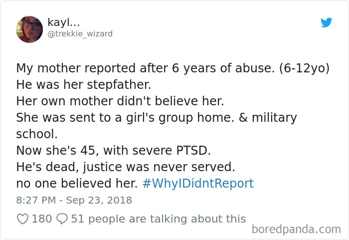 Trump Asks “Why Didn’t They Call The FBI 36 Years Ago?” Gets Shut Down With #WhyIDidntReport Tweets