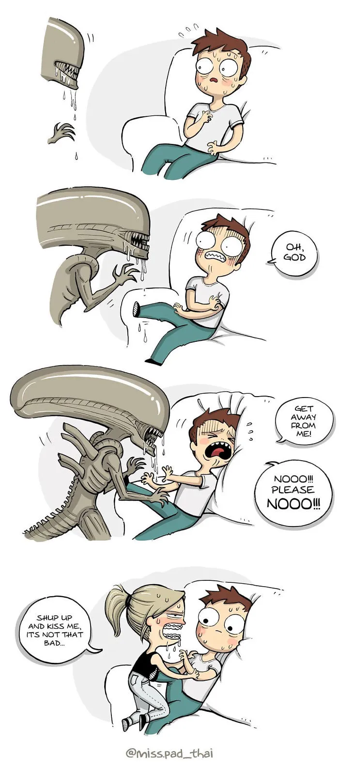 This Artist Captures Her Life With Her Boyfriend In Funny And Sometimes NSFW Comics
