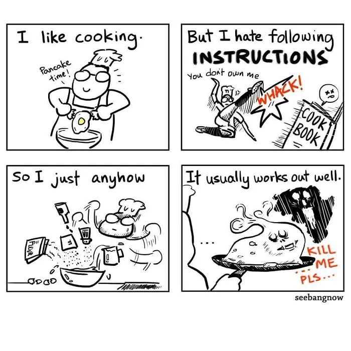 30 Comics About Death, Dogs, Cats And Me