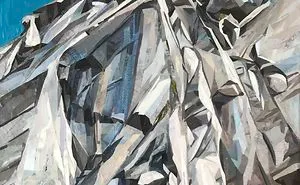 I Create Detailed & Colorful Artwork With Only Scraps Of Magazine Paper - No Paint.
