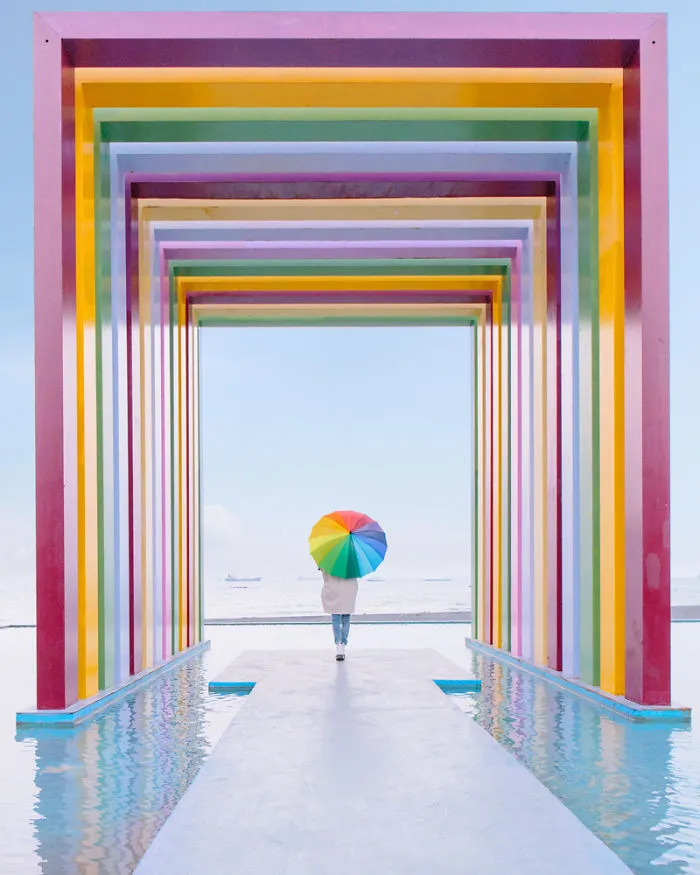 She Tries To Be A Rainbow In Someone’s Sky