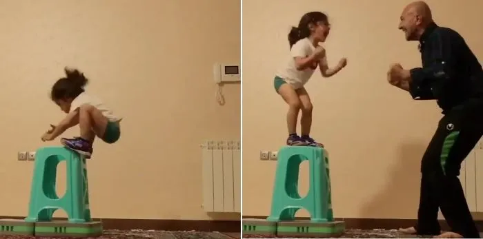 Muscular 5-Year-Old Boy Becomes Viral By Making A Motivational Video