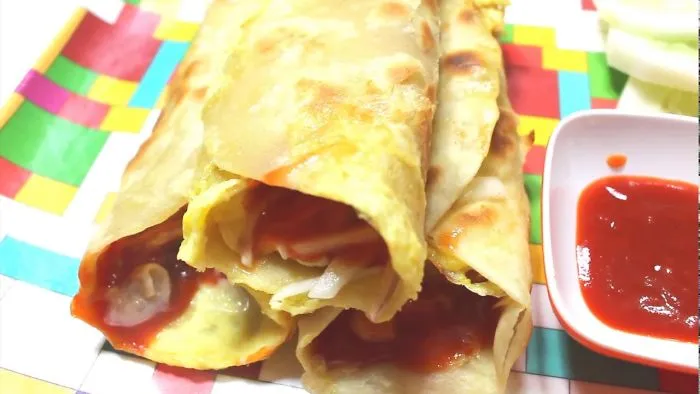 Egg Roll || Kolkata Style Egg Roll || Egg Roll Recipe Bangla || Egg Frankie ||