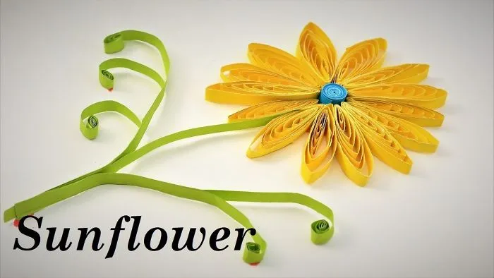 How To Make Paper Sunflower Step By Step || Sunflowers Paper || Sunflower Craft