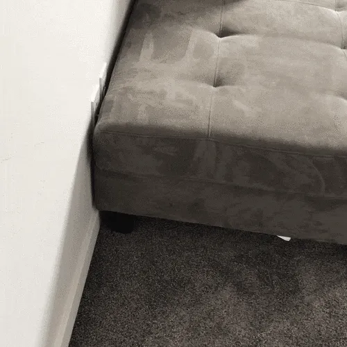 We Bought A Used Sectional Over A Year Ago. Found Another One (Again, Used) Oriented The Opposite Direction For Our New Place. I Got Out The Measuring Tape And Discovered Something Truly Wonderful