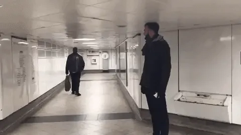 My 6'7" Friend And The London Underground