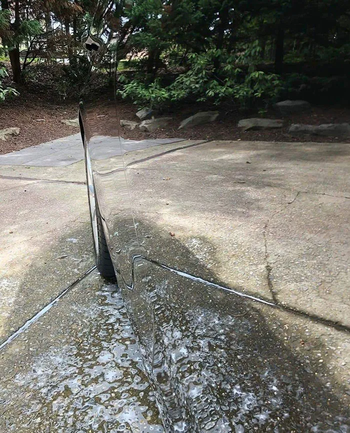 Incredible Wax Job Gives Car Predator Level Camouflage