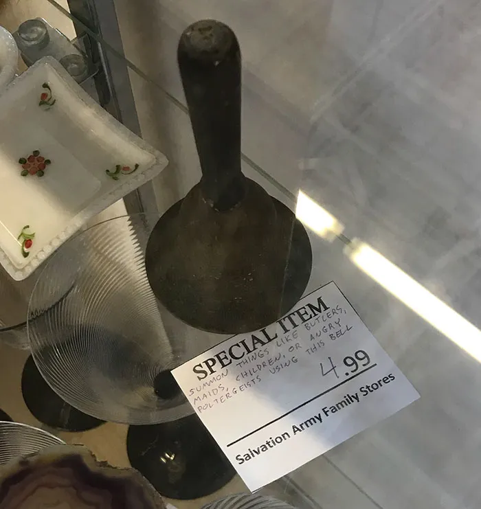 Summon Things Like Butlers, Maids, Children, Or Angry Poltergeists Using This Bell