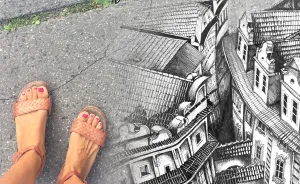 Prague Walking With Fantasy