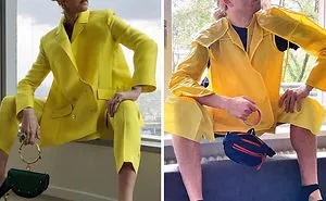 30 Times Celebrity Outfits Were Hilariously Recreated By Former ‘Buffy’ Star Using Everyday Objects (New Pics)