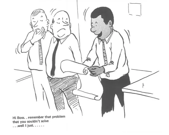 Hola, Jefe… Se Acuerda Del Problema Que No Pudo Resolver… Pues, Yo… 