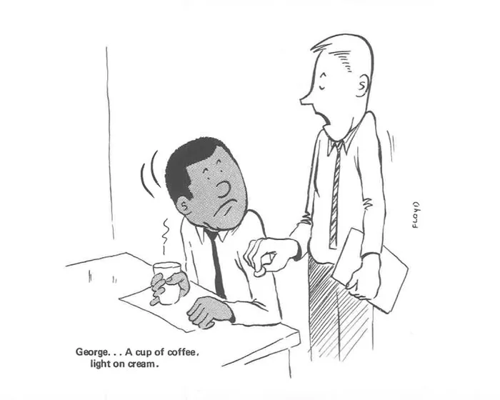 George... A Cup Of Coffee, Light On Cream