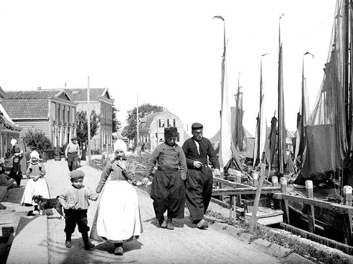 Volendam Street, Netherlands