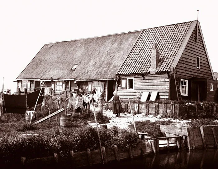 Laundry Day, Marken, Netherlands