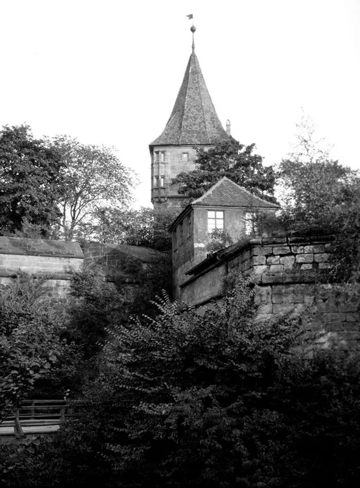 Tower And Wall, Nürnberg, Germany